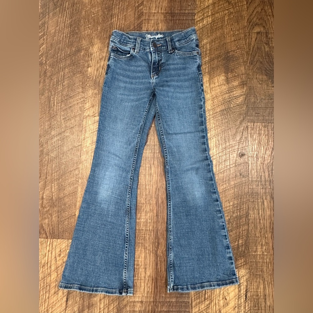 Girls Wrangler Flare Jeans